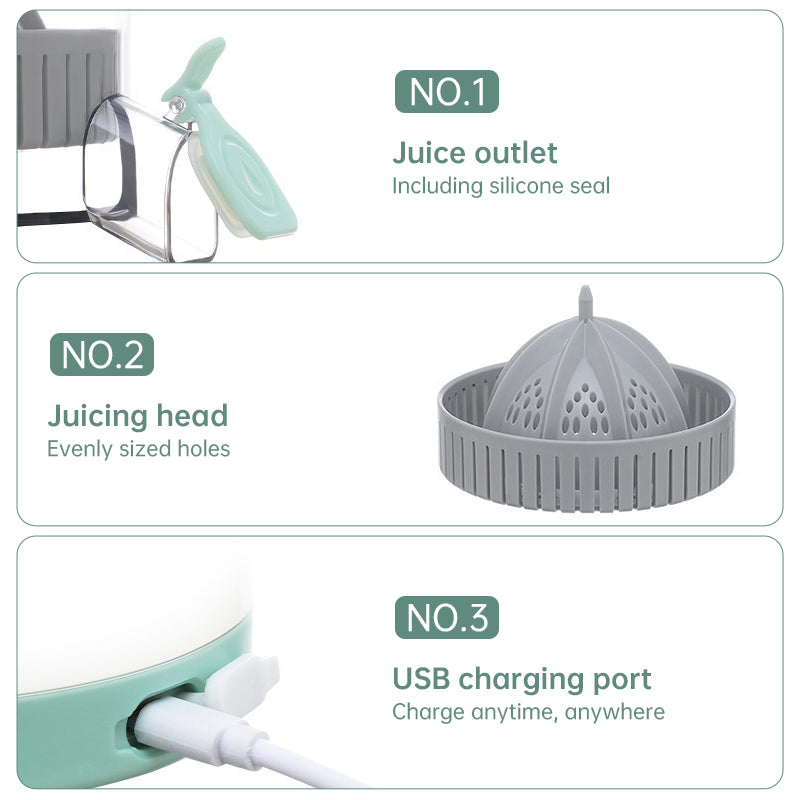 JuicyGo - USB Rechargeable slow juicer
