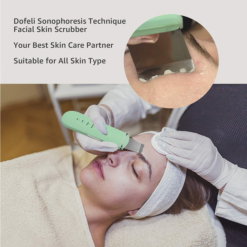 Ultrasonic Skin Scrubber Facial