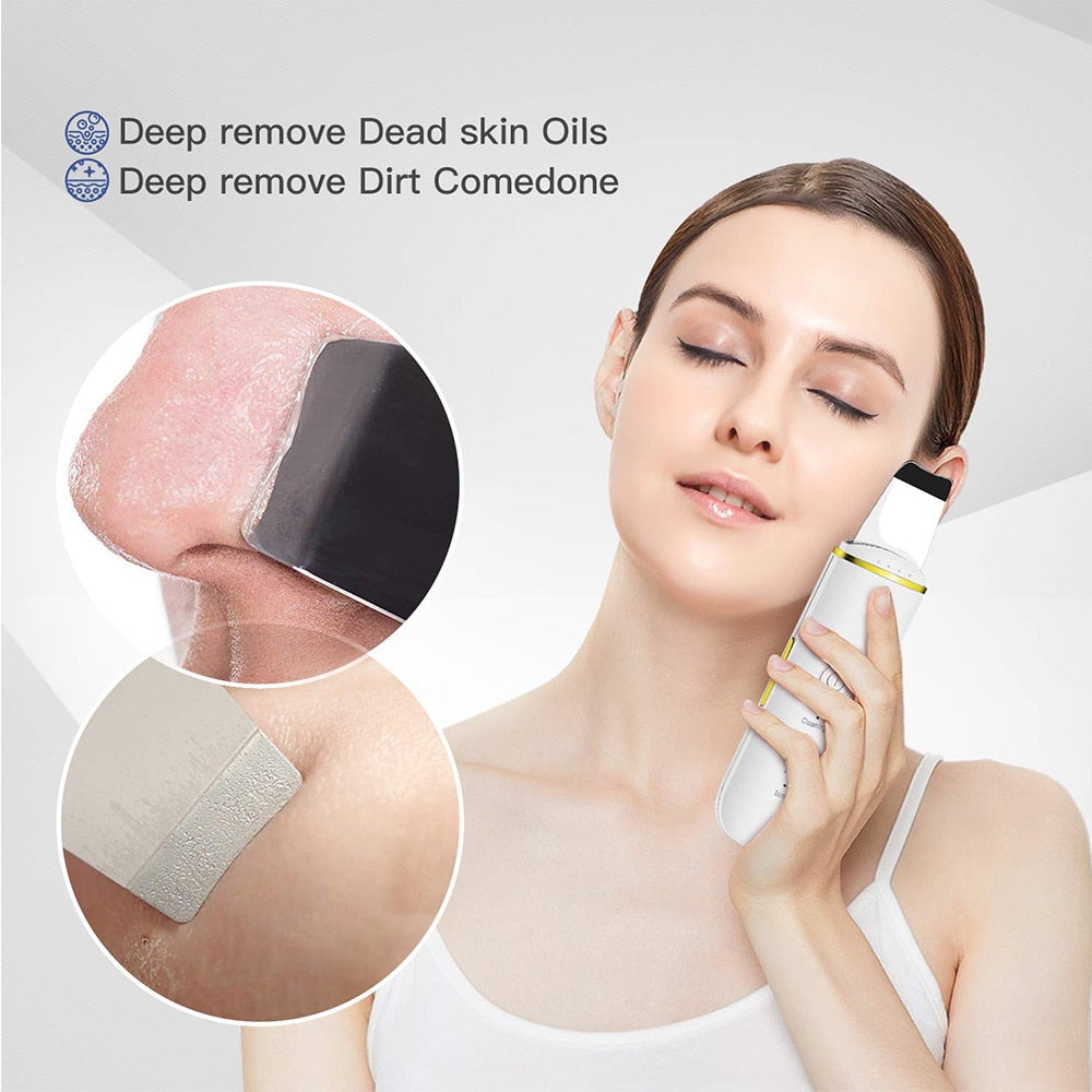 Ultrasonic Skin Scrubber Facial